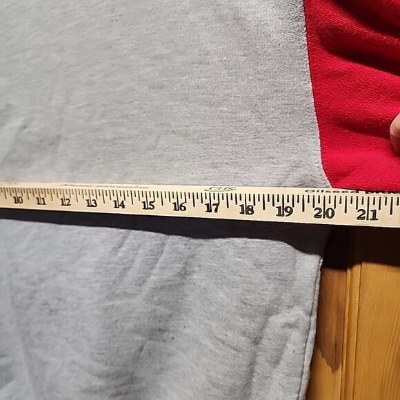 Vtg Tom And Jerry Red White GrayCrew Neck Long Sleeve Pullover Sweatshirt Medium - Picture 7 of 8